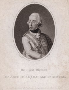 Arciduca Carlo, Duca di Teschen, soldato austriaco da Josef Kreutzinger