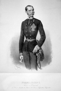 Francesco Giuseppe I 1860 Litografia 01 da Josef Kriehuber