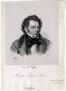 Litografia Franz Schubert da Josef Kriehuber