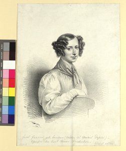 Signora Alosia Passini, nata Forstner da Josef Kriehuber