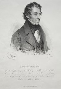 Ritratto del Dr. Anton Hayne da Josef Kriehuber