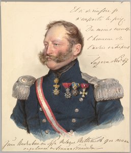 Principe Friedrich di Schwarzenberg da Josef Kriehuber