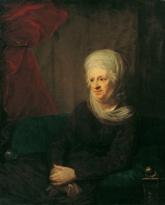 Una vecchia signora (Frau von Weinbrenner) da Josef Mathias Grassi