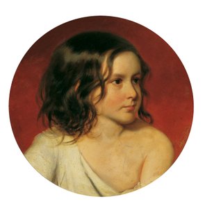 Ritratto di bambino da Josef Matthäus Aigner