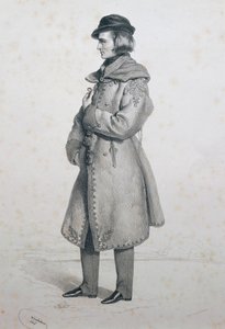 Ritratto di Franz Liszt (Raiding) da Josef Nikolaus Kriehuber