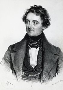 Ritratto di Johann Nepomuk Eduard Ambrosius Nestroy (Vienna