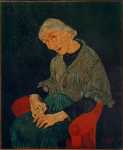 Vecchia donna parigina da Josef Scharl