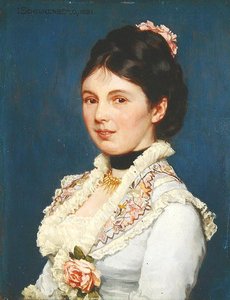 Ritratto di una Signora da Josef Scheurenberg