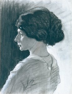 Testa di ragazza da Josef Wawra