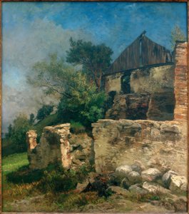 Vecchio fienile vicino a Tölz da Josef Wenglein