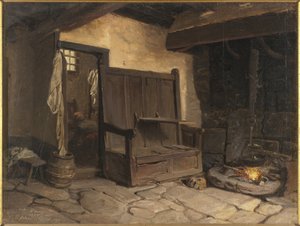 Interno di un cottage