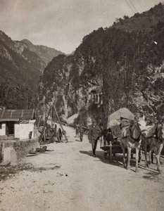 Album "Meine weltkriegs - Erinnerungen South-West Front (Carinzia, Italia, Trentino-Alto Adige) 31/03/1915-12/11/1918 - Josef Zohles Wien": vagone militare