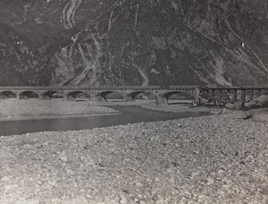 Ponte militare sul Tagliamento da Josef Zohles