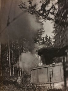 Un mortaio Morser in azione da Josef Zohles
