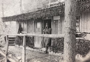 Album "Meine weltkriegs - Erinnerungen South-West Front (Carinzia, Italia, Trentino-Alto Adige) 31/03/1915-12/11/1918 - Josef Zohles Wien": ufficio di comando