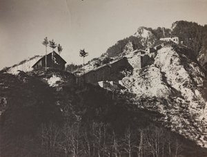 Album "Meine weltkriegs - Erinnerungen South-West Front (Carinzia, Italia, Trentino-Alto Adige) 31/03/1915-12/11/1918 - Josef Zohles Wien": Forte Hensel da Josef Zohles