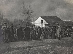 Album "Meine weltkriegs - Erinnerungen South-West Front (Carinzia, Italia, Trentino-Alto Adige) 31/03/1915-12/11/1918 - Josef Zohles Wien": prigionieri