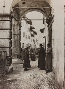 Album "Meine weltkriegs - Erinnerungen South-West Front (Carinzia, Italia, Trentino-Alto Adige) 31/03/1915-12/11/1918 - Josef Zohles Wien": vista di Tonia da Josef Zohles