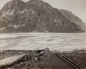 Album "Meine weltkriegs - Erinnerungen Front Sud-Ovest (Carinzia, Italia, Trentino-Alto Adige) 31/03/1915-12/11/1918 - Josef Zohles Wien": il Tagliamento