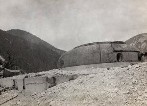 Album "Meine weltkriegs - Erinnerungen South-West Front (Carinzia, Italia, Alto Adige) 31/03/1915-12/11/1918 - Josef Zohles Wien": Forte Hensel da Josef Zohles