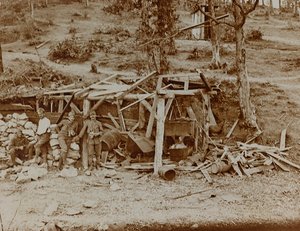 Album "Meine weltkriegs - Erinnerungen South-West Front (Carinzia, Italia, Alto Adige) 31/03/1915-12/11/1918 - Josef Zohles Wien": gruppo di soldati da Josef Zohles
