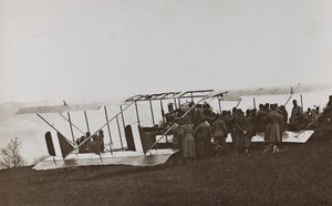 Album "Meine weltkriegs - Erinnerungen South-West Front (Carinzia, Italia, Alto Adige) 31/03/1915-12/11/1918 - Josef Zohles Wien": soldati austriaci e aereo da Josef Zohles