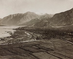 Album "Meine weltkriegs - Erinnerungen South-West Front (Carinzia, Italia, Trentino-Alto Adige) 31/03/1915-12/11/1918 - Josef Zohles Wien": il Tagliamento (foto b/n)