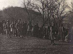Album "Meine weltkriegs - Erinnerungen South-West Front (Carinzia, Italia, Trentino-Alto Adige) 31/03/1915-12/11/1918 - Josef Zohles Wien": prigionieri da Josef Zohles