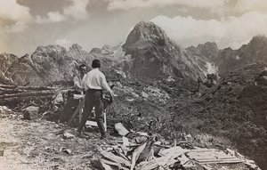 Album Meine weltkriegs - Erinnerungen Fronte Sud-Ovest (Carinzia, Italia, Trentino-Alto Adige) 31.03.1915