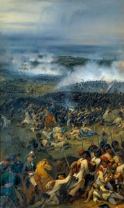 Guerre rivoluzionarie: Battaglia di Anderlecht, 13 novembre da Joseph Louis Hippolyte Bellange