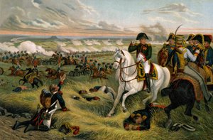 Storia. Francia. Primo Impero Francese. Napoleone I alla Battaglia di Wagram