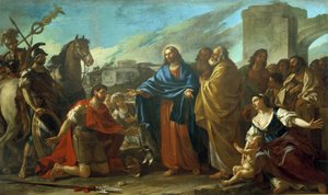 Miracoli di Cristo: Il centurione ai piedi di Cristo
