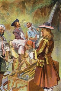 Robinson Crusoe: Ho dato a ogni uomo una vanga da Joseph (after) Finnemore