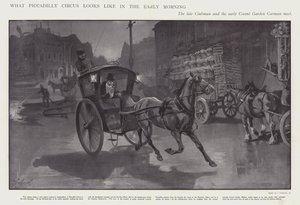 Come appare Piccadilly Circus al mattino presto da Joseph (after) Finnemore