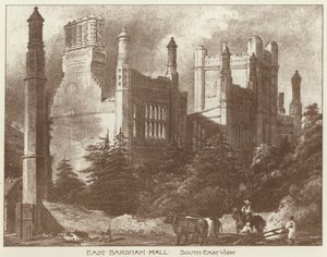 East Barsham Hall, Norfolk da Joseph (after) Nash