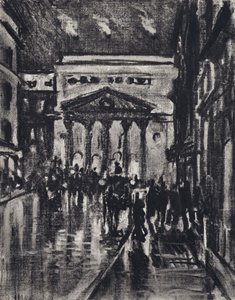 Teatro Haymarket da Joseph (after) Pennell
