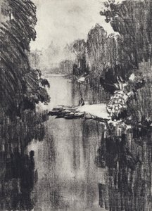Parco di St James (litografia) da Joseph (after) Pennell