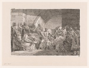 Socrate detta il suo testamento