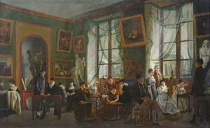 Lo studio di Madame Haudebourt-Lescot