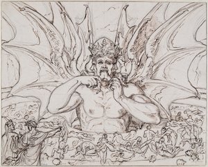 Lucifero al centro dell