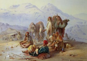 Un accampamento arabo da Joseph Austin Benwell