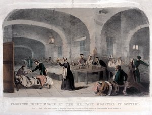Florence Nightingale (1820-1910) nell