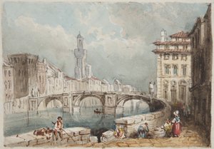 Firenze, incollata nel diario di Thomas Moody di un tour attraverso la Svizzera e l