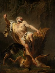 Milo di Crotone da Joseph Benoît Suvée