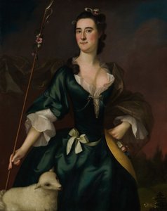 Mary Sylvester, 1754 da Joseph Blackburn