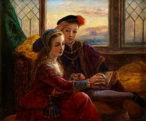 Edoardo VI e Lady Jane Grey da Joseph Bouvier