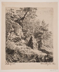 Paesaggio roccioso da Joseph Brecheisen
