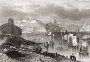 Plymouth, Devon, visto da Mount Batten da Joseph Brown