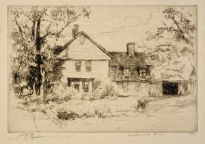 In Deerfield Street (Old House at Deerfield) da Joseph C. Claghorn