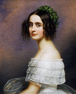 Ritratto di Alexandra Amalie di Baviera da Joseph Carl Stieler